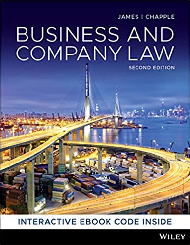 Business and Company Law 9780730381853 (2nd Edition) - Original PDF